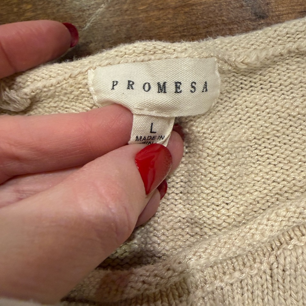 Promesa (purchased from VICI) Smile Sweater - Size L - Picture 2 of 9